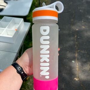 Dunkin water bottle